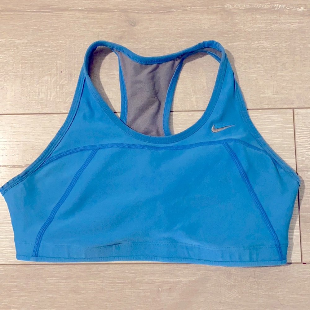 Nike sports bra— blue